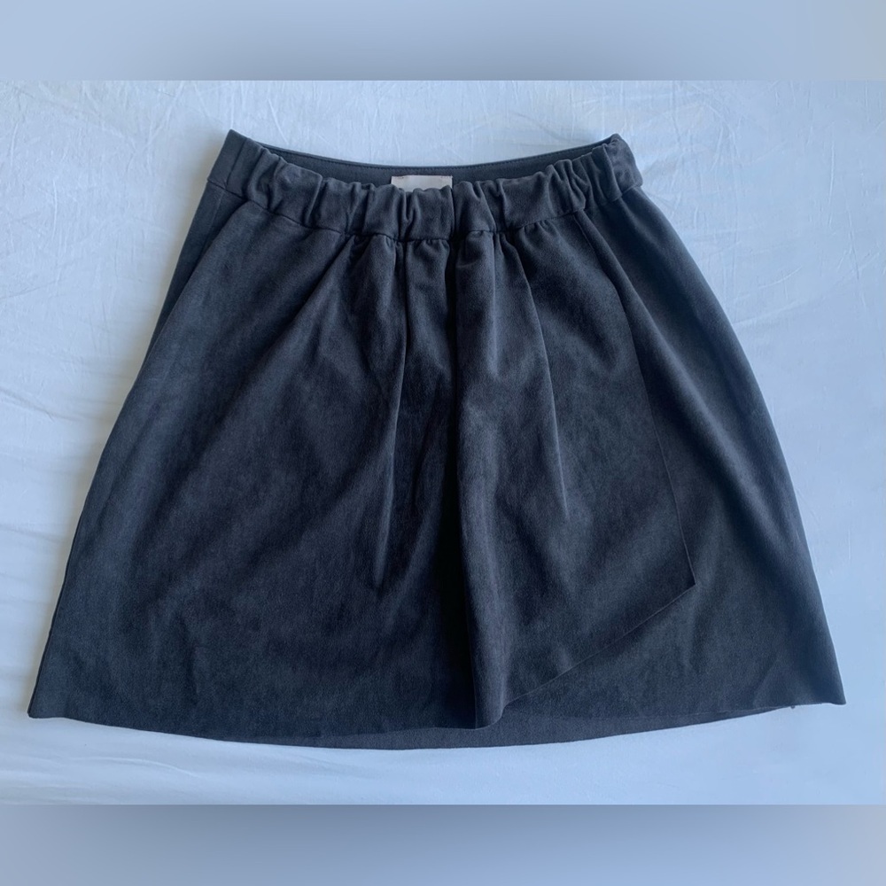 Wilfred Free Nescher Skirt in Charcoal  Grey